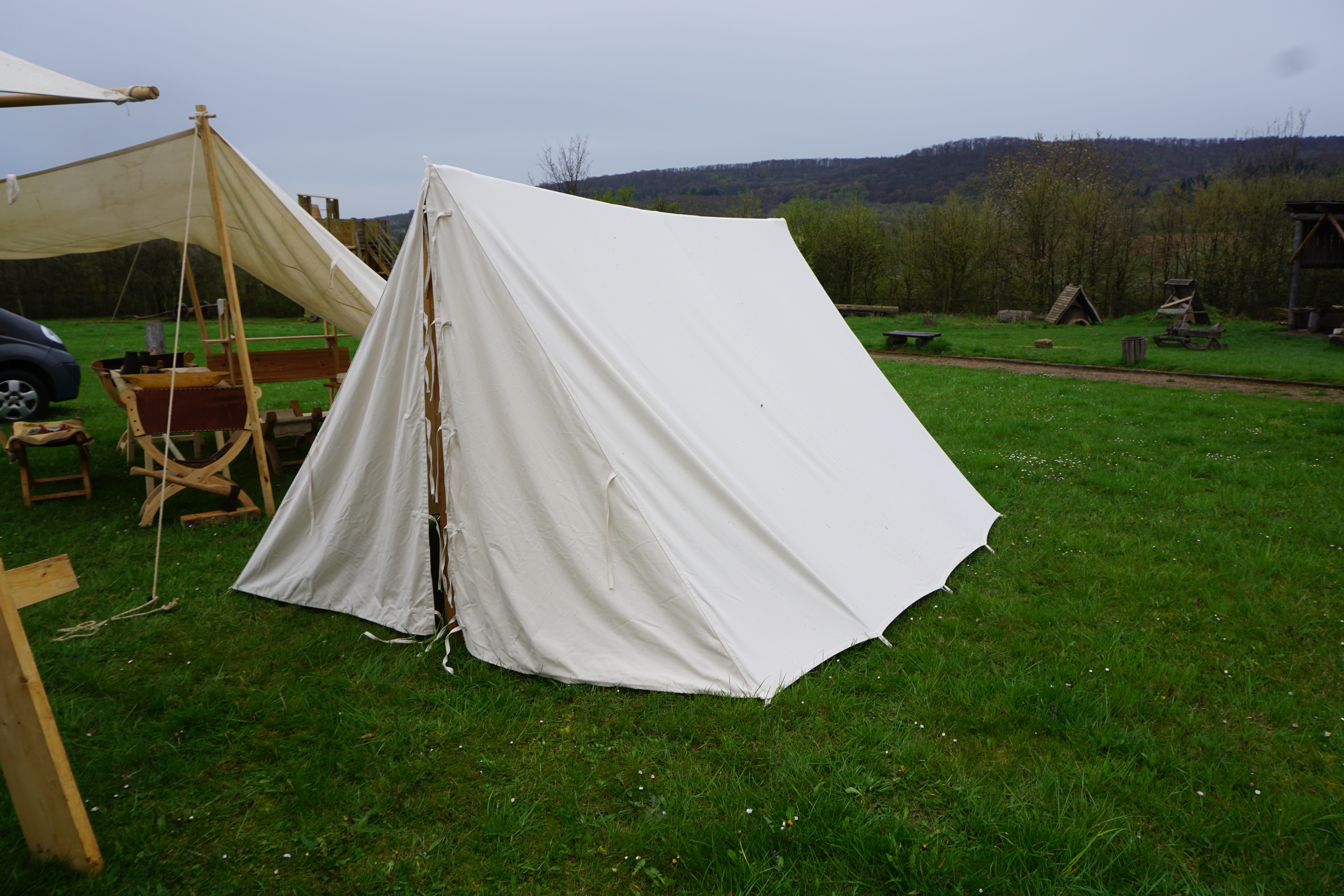 Keilzelt 453025, A-Zelt, Wedge-Tent, extraschwere Ausführung